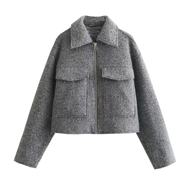 Chaqueta corta TRAF