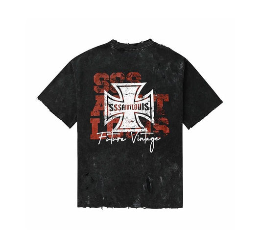 Saint Louis Cross T Shirts - TrendyGroove