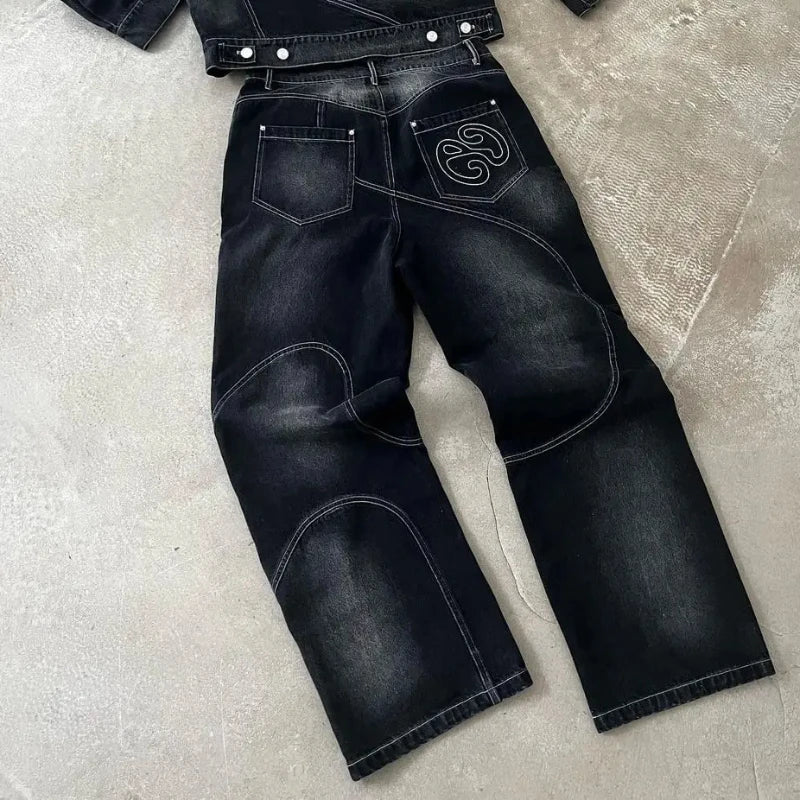 Street washed vintage jeans - TrendyGroove