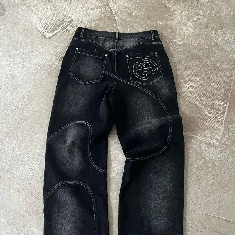 Street washed vintage jeans - TrendyGroove