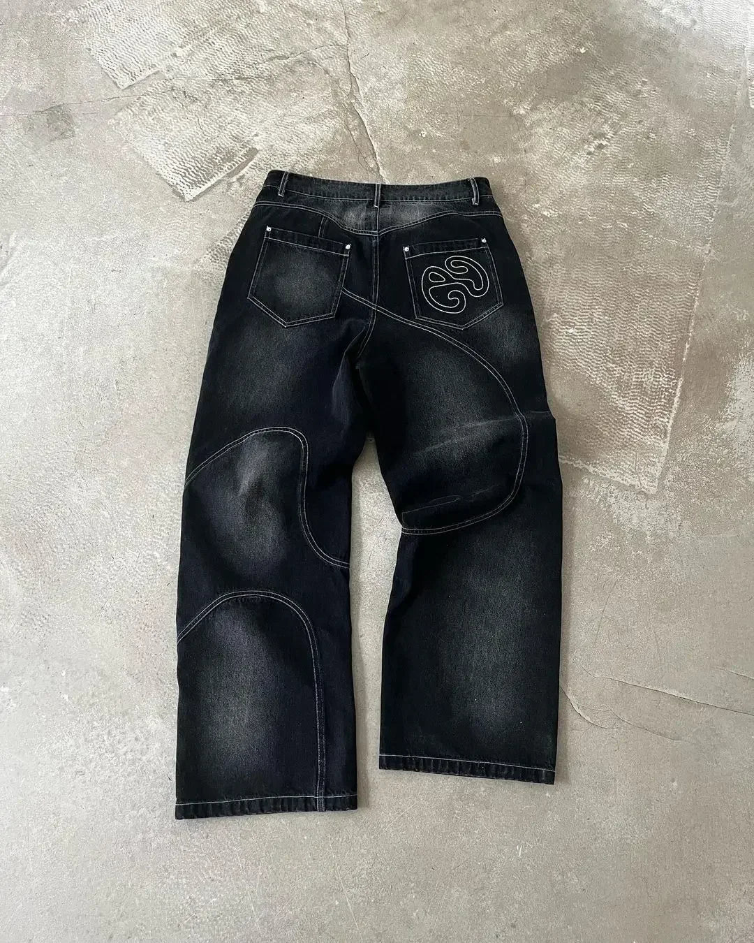 Street washed vintage jeans - TrendyGroove