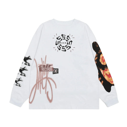 Streetwear Graffiti Long Sleeve - TrendyGroove